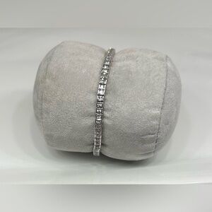 VINTAGE Sterling Silver Tennis Bracelet